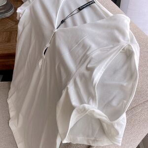 WHITE  TOP,  blouse, shirt SIZE XL
